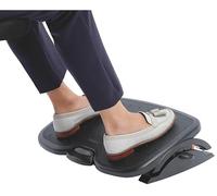Kensington K52789WW - Reposapiés SoleMate Plus para Debajo del Escritorio, con Sistema Ergonómico SmartFit, con 6 Niveles de Inclinación Ajustable y Base Antideslizante para Oficina y Hogar, Negro