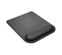 Kensington K52888EU - Alfombrilla Para Ratón ErgoSoft Con Reposamuñecas De Gel Ultrasuave, Diseño Ergonómico, Superficie De Alto Rendimiento Para Ratones Ópticos Y Láser, Base Antideslizante