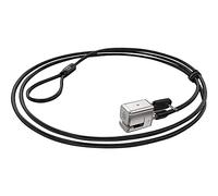 Kensington K62055WW SurfacePro RP - Candado de cable con llave, color plateado