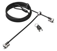 Kensington K65048Ww - Candado con Llave Microsaver® 2.0 Twin (Doble), Gris