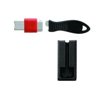 Kensington K67915WW Bloqueo de Puertos USB con Candado de Seguridad - Solución Física, Protege de Accesos No Autorizados para Ordenador de Sobremesa