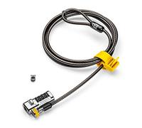 Kensington K68103WW - Cerradura para laptop, color negro y plateado
