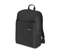 Kensington K68403WW - Mochila Simply Portable Lite para Portátil de Hasta 16", Interior Acolchado con Correa de Velcro, Bolsillo Frontal y Malla Lateral, Correas Ajustables, Color Negro