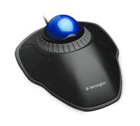 Kensington K72337EU Ratón Orbit, Ratón con Cable Compacto y Ergonómico con Track