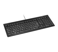 Kensington K72357FR Teclado con cable ultraplano Advance Fit AZERTY Negro | Maquillaje fijo durante 24 horas, neutraliza la textura verde, todo tipo de piel, tez uniforme, última etapa de cuidado