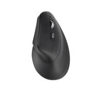 KENS K72482WW - Ratón (ratón), Bluetooth/radio, vertical, negro