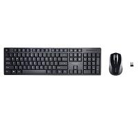 Kensington Conjunto de ratón y teclado inalámbricos de perfil bajo Pro Fit®