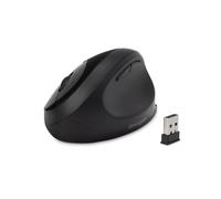 Kensington K75404EU Ratón Inalámbrico Profit Ergo Dual para Portátil/Sobremesa/PC/Gaming, con USB 2.4G o Conexión Bluetooth, 3 Configuraciones dpi y 5 Botones, Negro