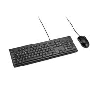 Kensington - Kit de teclado y ratón con cable KM100 EQ