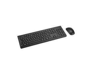 Kensington K75560ES - Set Teclado Inalámbrico KM270 EQ y Ratón Ambidiestro | Diseño ergonómico o ambidiestro, sensor preciso y conexión USB o inalámbrica según modelo
