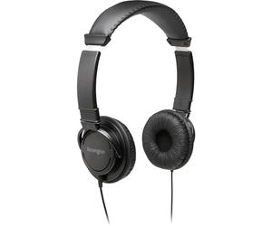 Kensington K97602WW auricular Supraaural Diadema Negro - Auriculares (Supraaural, Diadema, Alámbrico, 94 dB, 1,8 m, Negro)