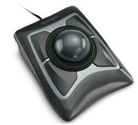 Kensington Kensinton 64325 Ratón Expert, Ratón con Cable y Trackball Compacto y Ergonómico, Para Mac y Windows, Con Anillo de Desplazamiento, Diseño Ambidiestro y Seguimiento Óptico, Gris