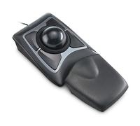 Kensington Kensinton 64325 Ratón Expert, Ratón con Cable y Trackball Compacto y Ergonómico, Para Mac y Windows, Con Anillo de Desplazamiento, Diseño Ambidiestro y Seguimiento Óptico, Gris