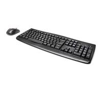Kensington Keyboard for Life Kmw75231 - Juego de escritorio (rango de 10 m), color negro