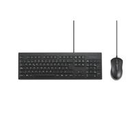 Kensington - Kit de teclado y ratón con cable KM100 EQ