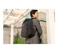 Kensington K60381EU - Mochila Contour 2.0 Pro para Portátiles 17", Diseño Ergonómico, Protección RFID, Compartimento Antirrobo, Resistente al Agua, Apta para Controles TSA, Correas Acolchadas, Negro