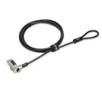 Kensington Candado fino de combinación N17 para portátiles con ranuras tipo "wedge"