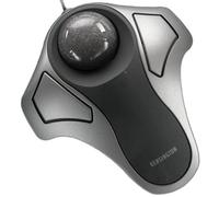 Kensington Orbit - Ratón Óptico Trackball USB, Negro/Plateado