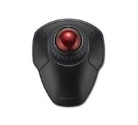 Kensington Orbit - Trackball inalámbrico con Anillo de Desplazamiento - Negro-Rojo (K70990WW)