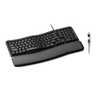 Kensington Pro Fit Ergo KB620-W Teclado EQ con cable (QWERTY) (K72506NA)