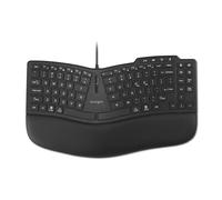 Kensington Pro Fit Ergo KB675 EQ TKL Teclado con cable, conexión USB-A, diseño curvado ergonómico, teclas programables (K75497NA)
