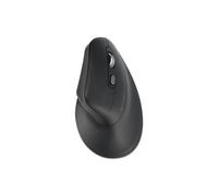 KENS K72482WW - Ratón (ratón), Bluetooth/radio, vertical, negro