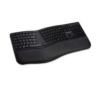 Kensington Pro Fit Ergo Teclado Inalámbrico Alemán QWERTZ Teclado Teclado Doble 2.4GHz y Bluetooth 4.2 Compatible con Chrome OS, macOS y Windows, K75401DE Negro