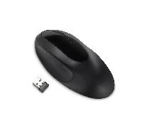 Kensington K75404EU Ratón Inalámbrico Profit Ergo Dual para Portátil/Sobremesa/PC/Gaming, con USB 2.4G o Conexión Bluetooth, 3 Configuraciones dpi y 5 Botones, Negro