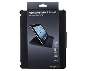 Kensington Protective Cover - Funda para Apple iPad (función Soporte), Negro