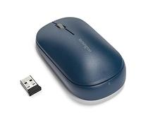 Kensington Ratón Inalámbrico - SureTrack Ratón Ambidiestro Fino para Portátiles, Ordenadores o Teletrabajo, Compatible con Chrome, Mac, Windows y Android - Azul (K75350WW)