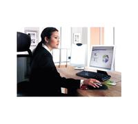 Kensington - Reposamuñecas gel Duo ratón rojo/gris