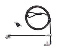 ACCO Kensington Candado de cable Slim N17 2.0 para portátiles con llave, cabeza dual 1.8 m K60508WW