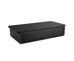 Kensington Soporte para Monitor con Compartimento de Desinfección por UVC, Higieniza Dispositivos Electrónicos y Accesorios, Elevador de Monitor Ergonómico, Negro - K55100WW