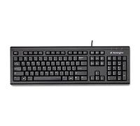 Kensington Spill-proof Keyboard, 104 Key Layout, Black