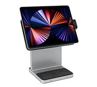 Kensington StudioDock Soporte Ajustable iPad Pro 11 y iPad Air 2020+, Conexión Magnética, Cargador Rápido para iPad, iPhone y AirPod (K34031WW)