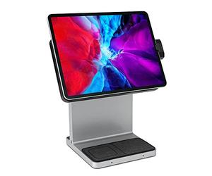 Kensington StudioDock Soporte Ajustable iPad Pro 12, Conexión Magnética, Cargador Rápido para iPad, iPhone y AirPod (K34030WW)