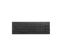 Teclado inalámbrico Kensington KB150 EQ Negro QWERTY Español resistente a derrames y cifrado AES
