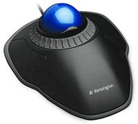 Kensington Orbit Trackball con anillo de desplazamiento con cable negro