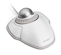 Trackball Orbit® con anillo de desplazamiento - Blanco blanco/Plateado, Ambidextro, Trackball, USB tipo A, Blanco