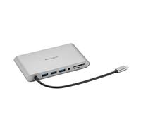 Kensington UH1440P 10 en 1, Base de Acoplamiento para Portátiles, 3 USB-A, 1 USB-C, 1 HDMI, 1 Jack de 3,5 mm, 1 Entrada VGA, 1 DP 1.2++, 1 Lector SD 3.0 y 1 Puerto Gigabit Ethernet (K33853WW)