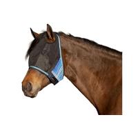 Kensington UViator CatchMask - Máscara protectora para caballos con doble apertura de oreja y libertad de bloqueo previo, tamaño mediano, color azul Kentucky
