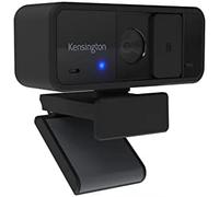 Kensington Webcam W1050 1080p – ángulo amplio 95°, enfoque fijo, micrófono doble, tapa privacidad