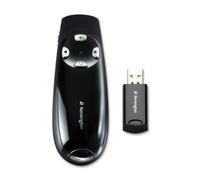 Kensington Wireless Presenter Pro Bluetooth Negro apuntador inalámbricos - Accesorio para presentación de documentos (Bluetooth, 45,7 m, Alcalino, AA, Negro, 204 g)