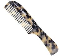 Kent 10T TW Peine desenredante de dientes anchos, grande, hecho a mano: suave y c modo para cabello rizado, h medo y seco.