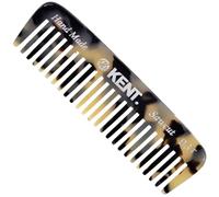 Kent 93T Mini peine de barba para hombre, peine de dientes anchos para hombre, peine de bigote y peines de barba, ideal para vello facial, peine de viaje de tamaño pequeño de bolsillo, mini peine