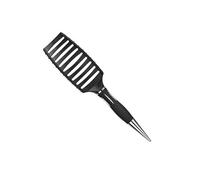 Kent Brushes Cepillo Ventilado Curvado KS02 con Cerdas de Jabalí Natural para Volumen y Brillo, Secado Rápido