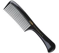 Kent - Peine de peluquería con mango grande antiestático de 220 mm