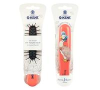 Kent PR07 Jemima Puddle-Duck - Cepillo de pelo para niños, cepillo desenredante suave para bebés y niñas, cepillo de pelo pequeño para peinar a diario