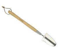 Kent & Stowe Pala de Mano para Bordes de Acero Inoxidable, Mango de Fresno FSC®