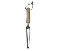 Kent & Stowe Pala Estrecha para Plantar - Pala Manual de Acero Inoxidable para trasplantar, Pala para Flores con Mango de Madera, tamaño: 33 cm